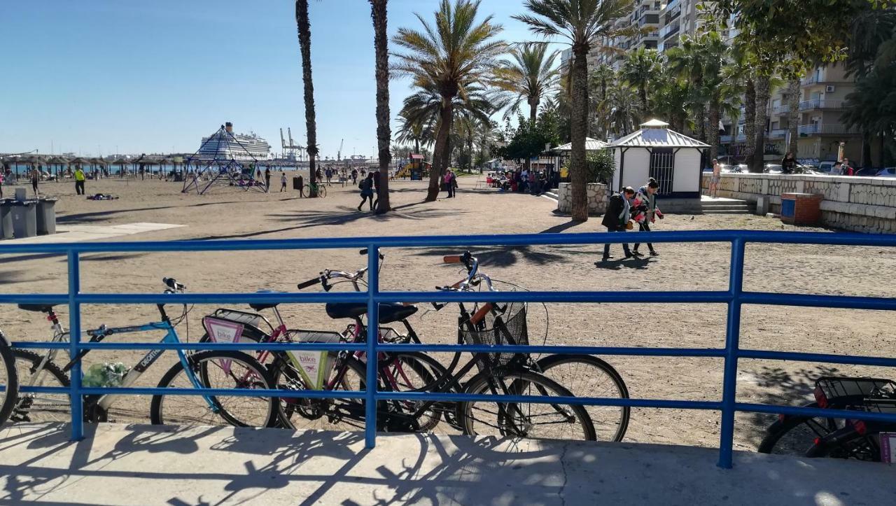 Costa Del Sol Primera Linea De Playa Malagueta Málaga Eksteriør bilde